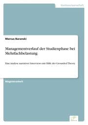 Cover von Managementverlauf der Studienphase bei Mehrfachbelastung