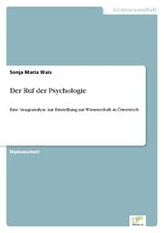 Cover von Der Ruf der Psychologie