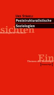 Cover von Poststrukturalistische Soziologien