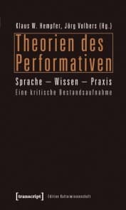 Cover von Theorien des Performativen
