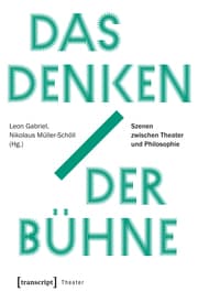 Cover von Das Denken der Bühne