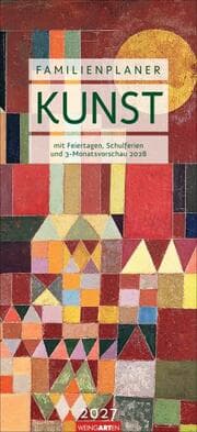 Cover von Kunst Familienplaner 2027