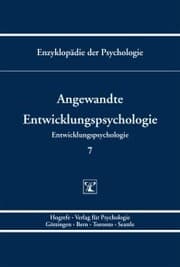 Cover von Angewandte Entwicklungspsychologie