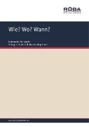 Cover von Wie? Wo? Wann?