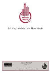 Cover von Ich sing' mich in dein Herz hinein