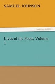 Cover von Lives of the Poets, Volume 1