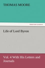 Cover von Life of Lord Byron, Vol.4 With His Letters and Journals