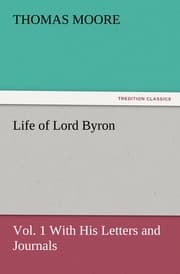 Cover von Life of Lord Byron, Vol.1 With His Letters and Journals