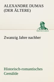 Cover von Zwanzig Jahre nachher