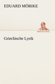 Cover von Griechische Lyrik