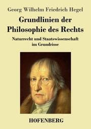 Cover von Grundlinien der Philosophie des Rechts
