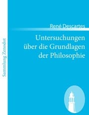 Cover von Untersuchungen über die Grundlagen der Philosophie