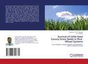 Cover von Survival of Little Seed Canary Grass Seeds in Rice-Wheat Systems