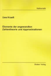 Cover von Elemente der angewandten Zahlentheorie und Approximationen