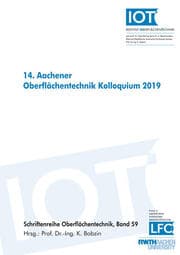 Cover von 14. Aachener Oberflächentechnik Kolloquium 2019