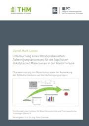 Cover von Untersuchung eines filtrationsbasierten Aufreinigungsprozesses für die Applikation onkolytischer Masernviren in der Krebstherapie