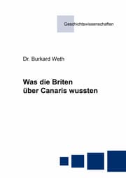 Cover von Was die Briten über Canaris wussten