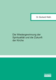 Cover von Die Wiedergewinnung der Spiritualität und die Zukunft der Kirche