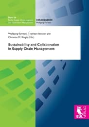 Cover von Sustainability and Collaboration in Supply Chain Management