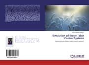 Cover von Simulation of Water Table Control Systems