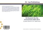 Cover von EU Research for the Environment 2007-2013