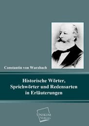 Cover von Historische Wörter, Sprichwörter und Redensarten in Erläuterungen