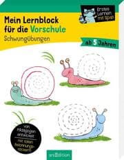 Cover von Mein Lernblock für die Vorschule - Schwungübungen