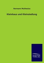 Cover von Kleinhaus und Kleinsiedlung