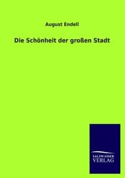 Cover von Die Schönheit der großen Stadt