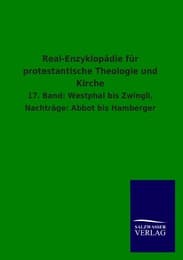Cover von Real-Enzyklopädie für protestantische Theologie und Kirche
