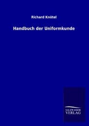 Cover von Handbuch der Uniformkunde