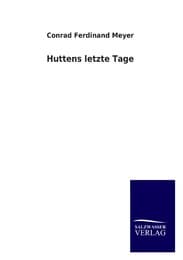 Cover von Huttens letzte Tage