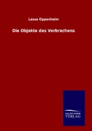 Cover von Die Objekte des Verbrechens
