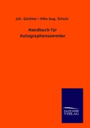 Cover von Handbuch für Autographensammler