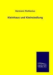 Cover von Kleinhaus und Kleinsiedlung