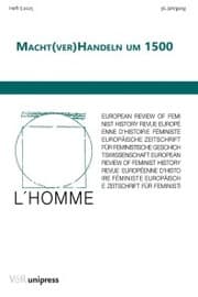 Cover von MACHT (VER)HANDELN UM 1500
