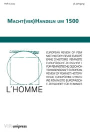 Cover von MACHT (VER)HANDELN UM 1500
