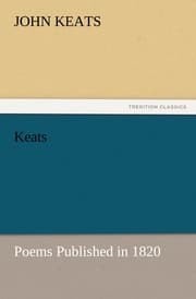 Cover von Keats: Poems Published in 1820