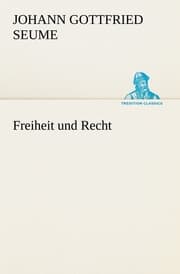 Cover von Freiheit und Recht