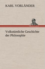 Cover von Volkstümliche Geschichte der Philosophie