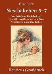 Cover von Nesthäkchen Gesamtausgabe in drei Großdruckbänden (Großdruck)