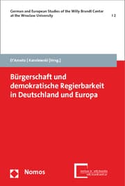 Cover von Bürgerschaft und demokratische Regierbarkeit in Deutschland und Europa