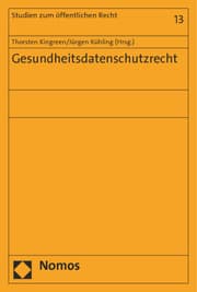 Cover von Gesundheitsdatenschutzrecht