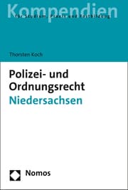 Cover von Polizei- und Ordnungsrecht Niedersachsen