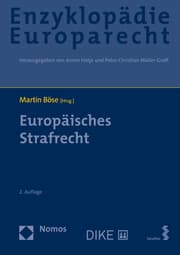 Cover von Europäisches Strafrecht