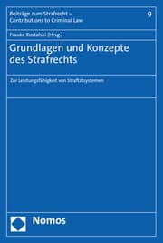 Cover von Grundlagen und Konzepte des Strafrechts