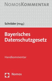 Cover von Bayerisches Datenschutzgesetz