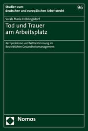 Cover von Tod und Trauer am Arbeitsplatz