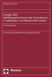 Cover von Energie 2021: Wettbewerbschancen bei Strombörsen, E-Ladesäulen und Wasserstoff nutzen
