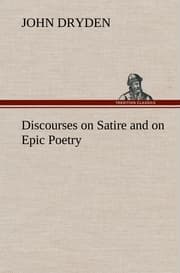 Cover von Discourses on Satire and on Epic Poetry